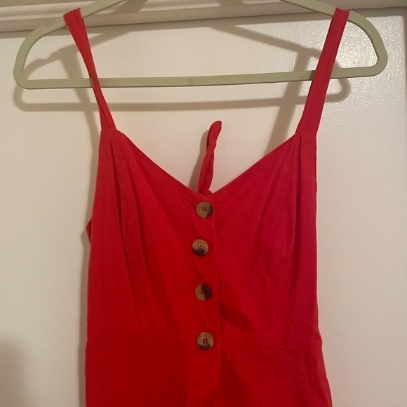 Japna red tank midi dress size medium - Picture 5 of 9